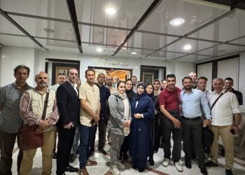 بازدید دانشجویان روابط عمومی از موزه صنعت نمایشگاهی در حاشیه ایران آگروفود