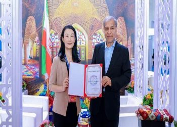 انتخاب پاویون ایران به عنوان برترین غرفه در نمایشگاه گردشگری چین