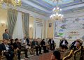 نشست بازرگانان ایرانی در تاشکند با حضور سفیر ایران و هیأت تجاری اعزامی برگزار شد