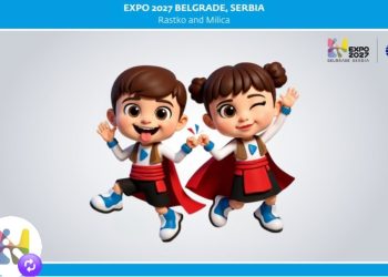 معرفی نمادهای های رسمی اکسپو ۲۰۲۷ بلگراد با عنوان «راستکو» و «میلیسا»