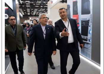 سفیر ایران از غرفه‌های ایرانی نمایشگاه اینوپروم مینسک بازدید کرد